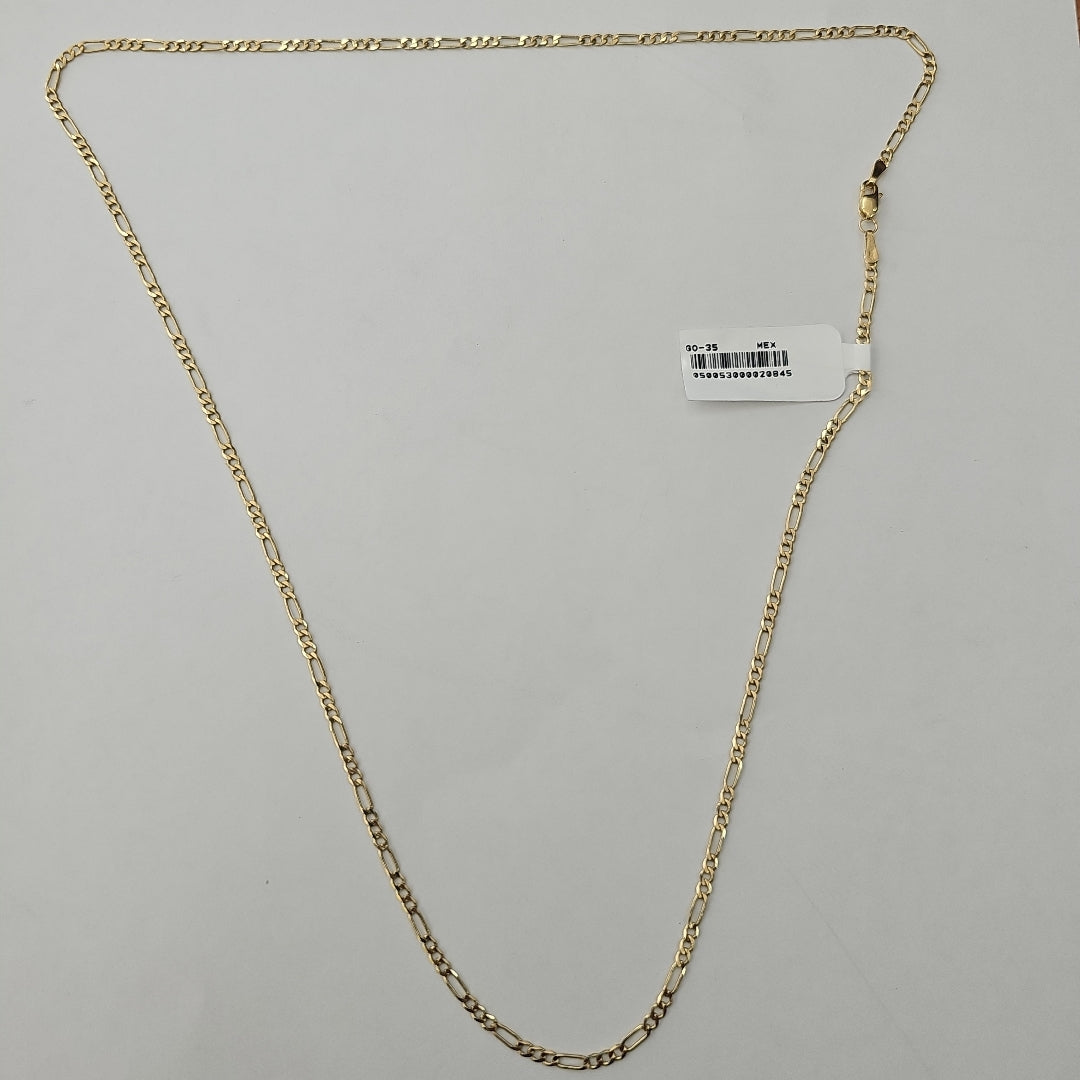 CADENA TEJIDO 3X1 14K 60 CM 5.7 GR (NUEVO)