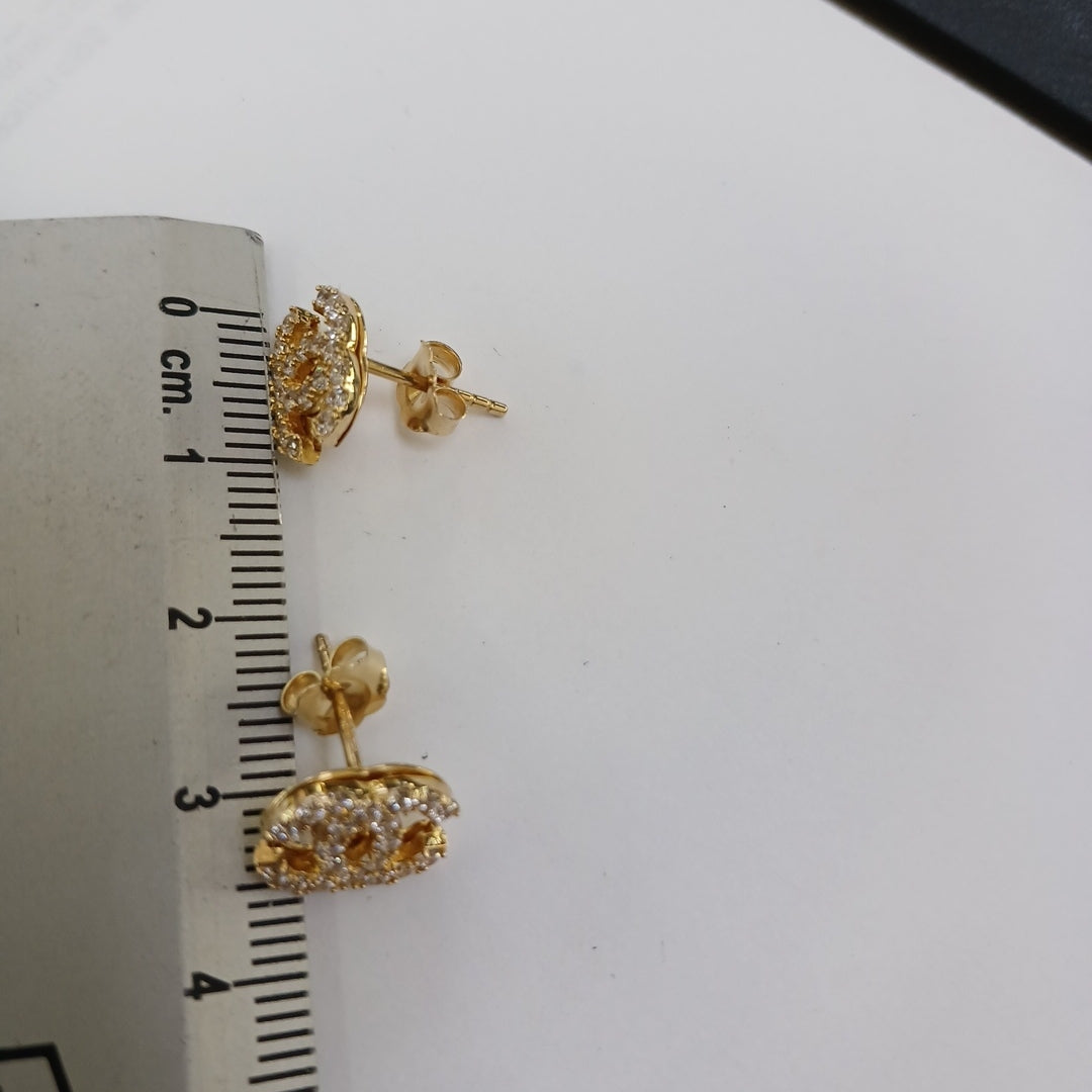 BROQUELES PAR ORO 14 K 2,20 GRMS (SEMINUEVO)