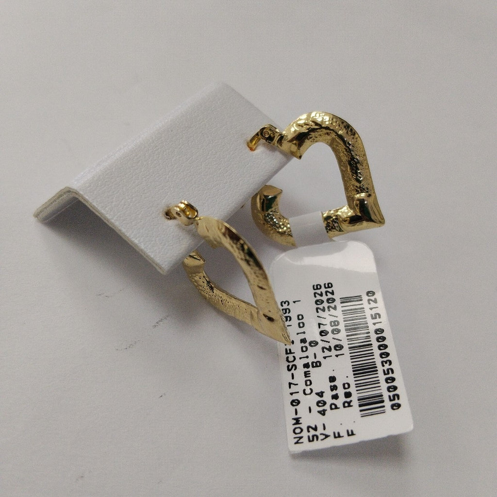 ARETES ARRACADAS 14K 1.8 GR (NUEVO)