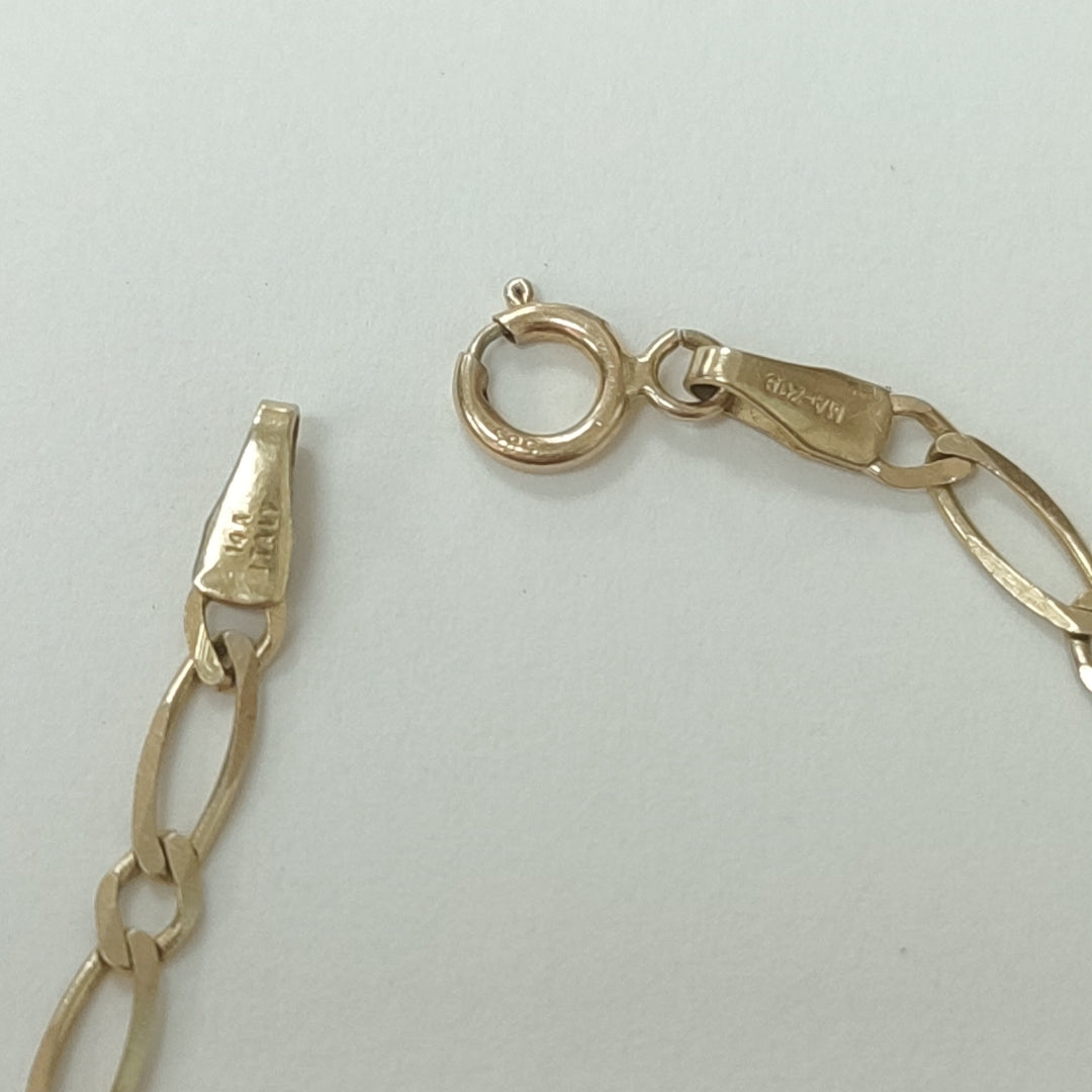 PULSERA ORO 14 K 1,40 GRMS (SEMINUEVO)
