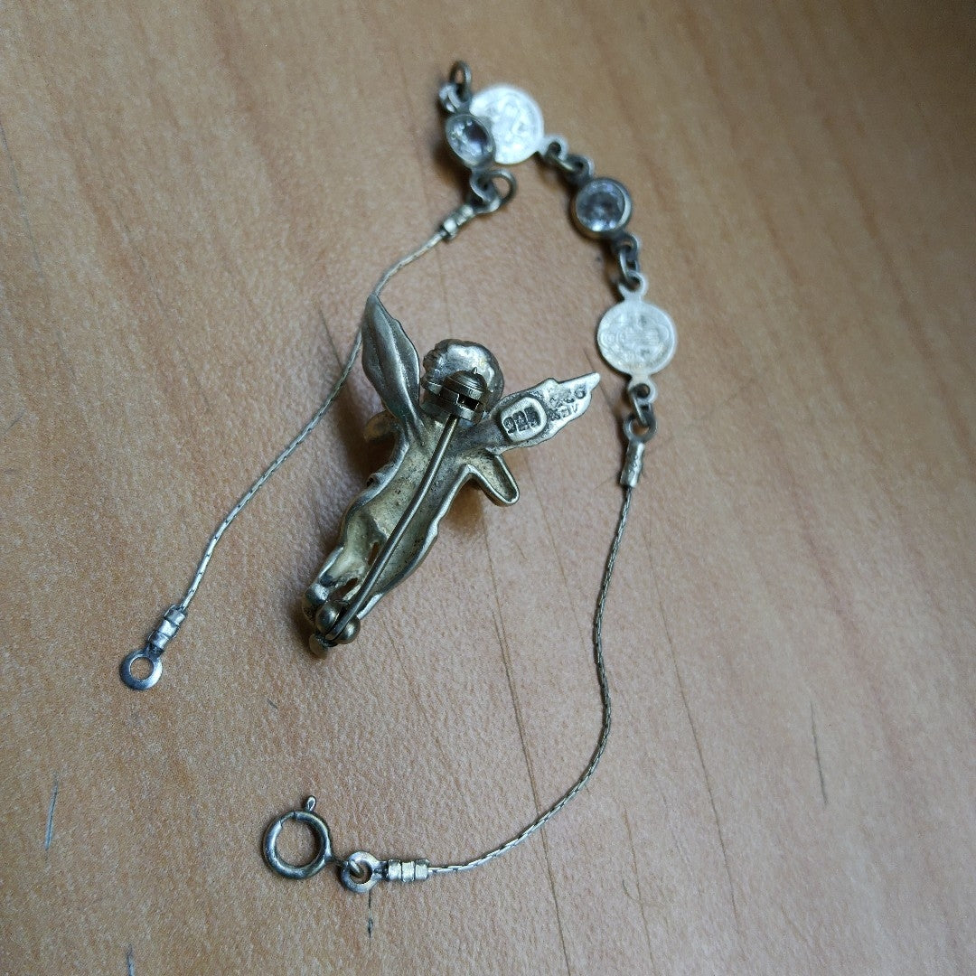 DIJE,PULSERA PLATA 8,40 GRMS (SEMINUEVO)