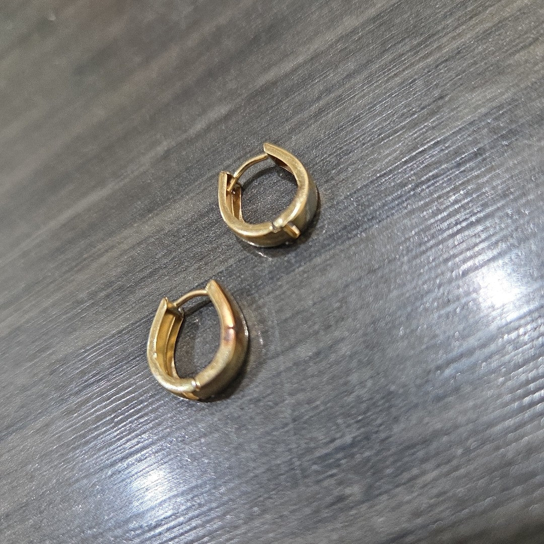 ARRACADAS PAR ORO 14 K 0.9 GRMS (SEMINUEVO)