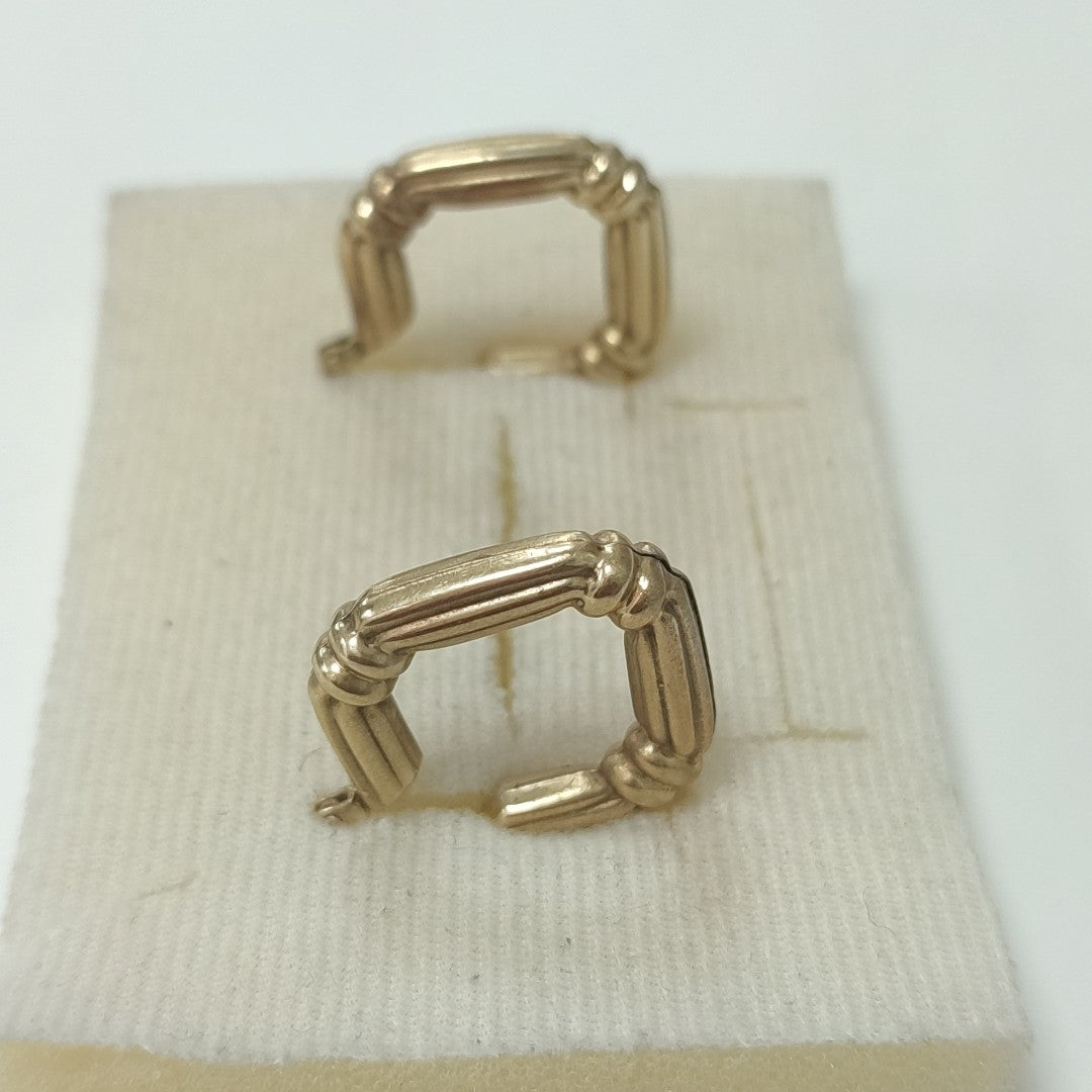 ARRACADAS PAR ORO 10 K 3,20 GRMS (SEMINUEVO)