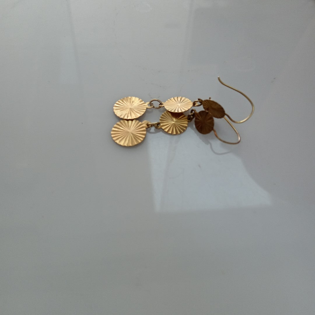 ARETES PAR ORO 8 K 2,80 GRMS (SEMINUEVO)