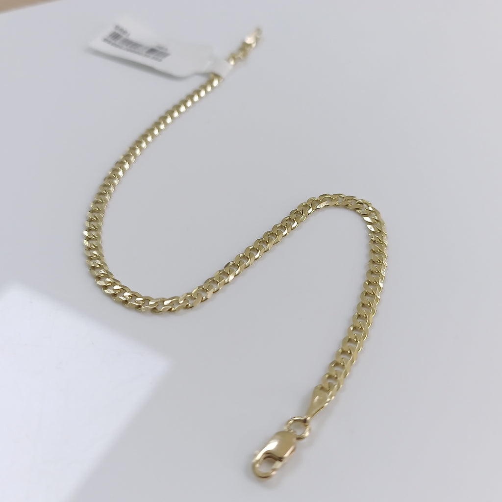 PULSERA BARBADA 14K 21 CM 3.8 GR (NUEVO)