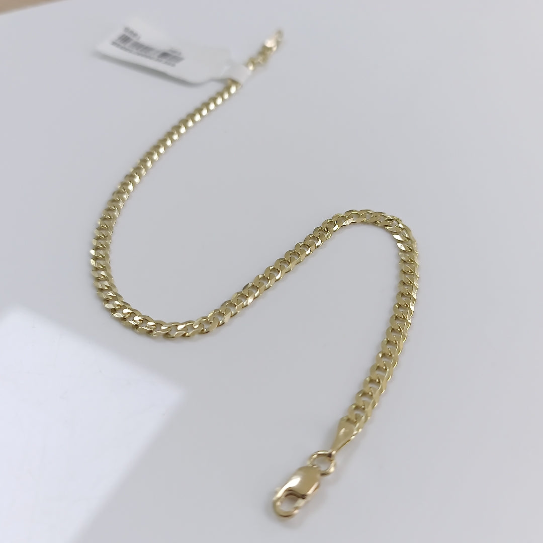 PULSERA BARBADA 14K 21 CM 3.8 GR (NUEVO)