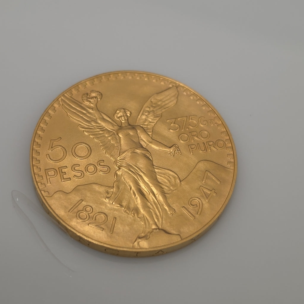K1 41.6 GRMS 21 K IDENTIFICACIÓN MONEDA NOMINATIVA MONEDAS PESOS 50 PESOS (SEMINUEVO)