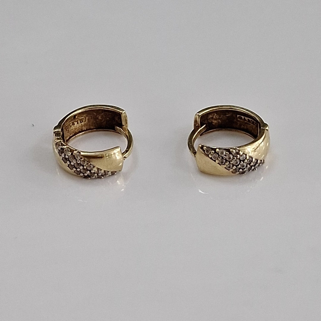 ARRACADAS PAR ORO 10 K 1,90 GRMS (SEMINUEVO)