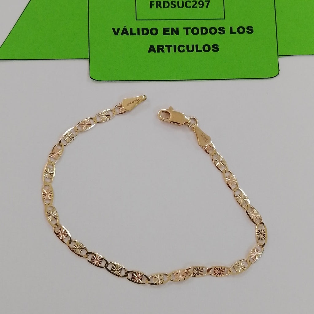 PULSERA GUCHI 14K 18 CM 2.9 GR (NUEVO)