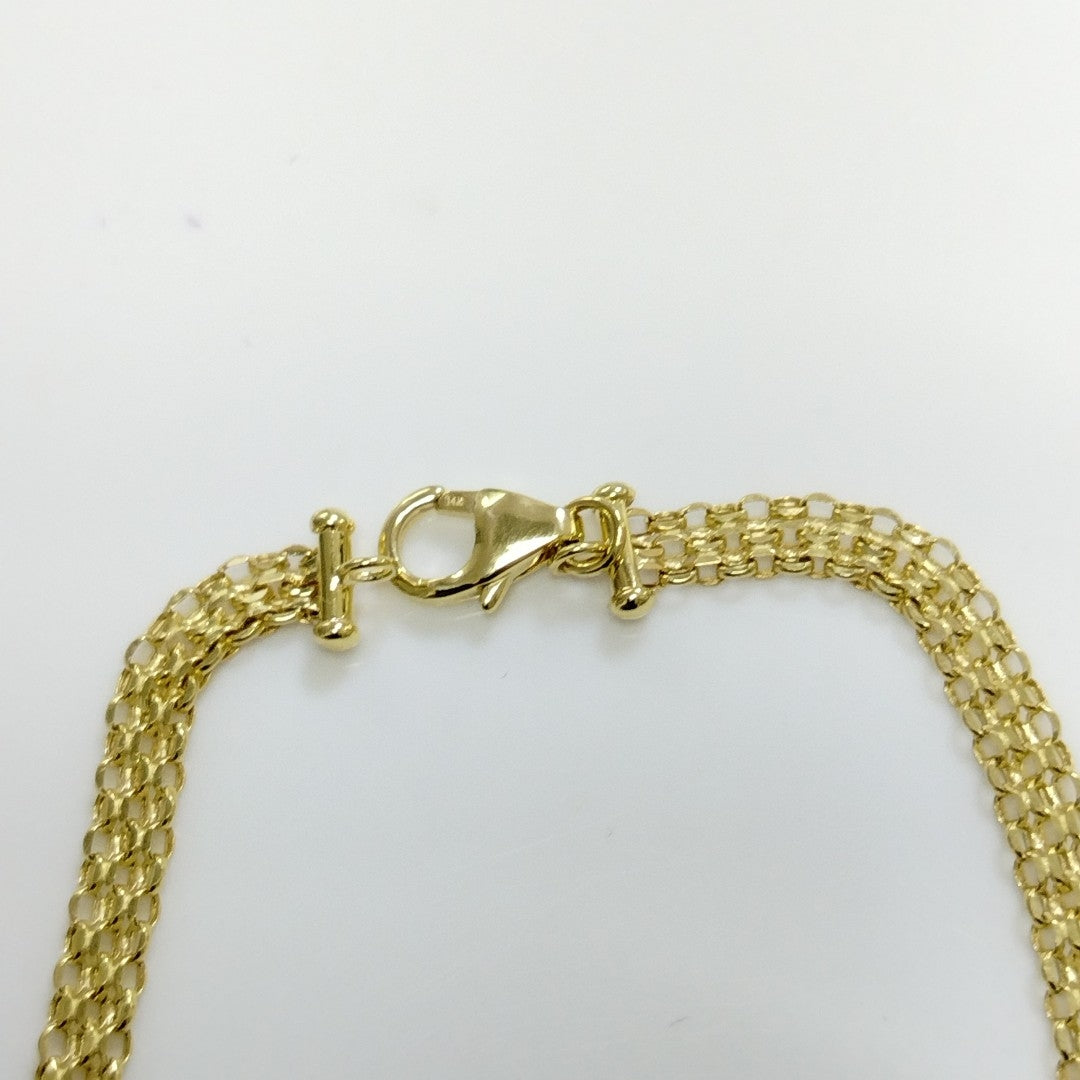PULSERAS DAMA ORO 14K 3.2 (NUEVO)