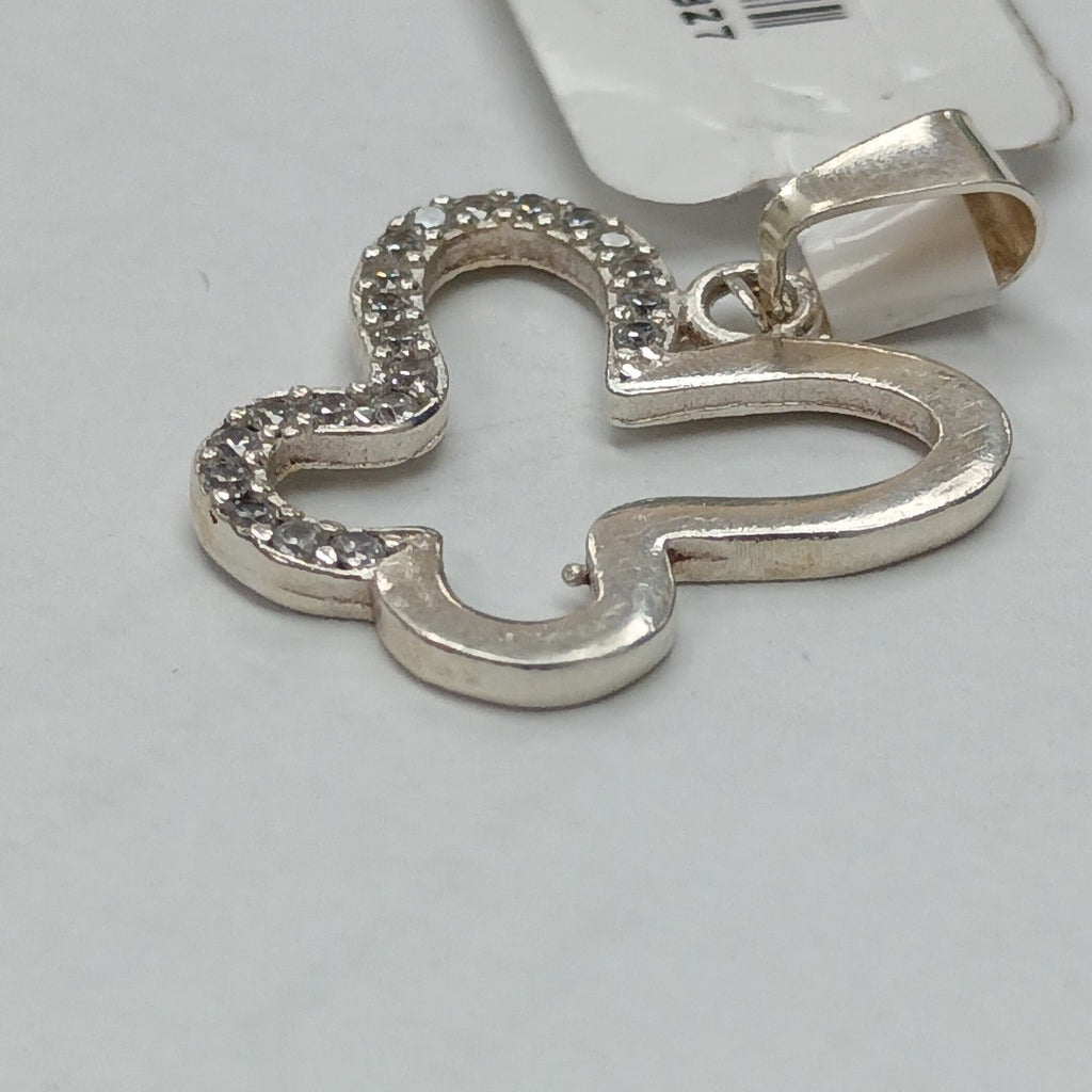 DIJE MARIPOSA C/CIRCONIAS PLATA .925 2.4 GR (NUEVO)