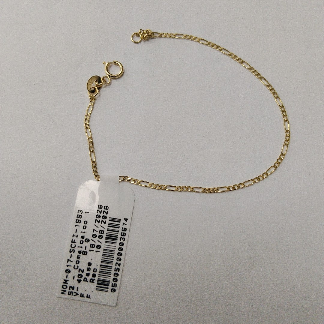 PULSERA 3X1 14K 18 CM 0.9 GR (NUEVO)