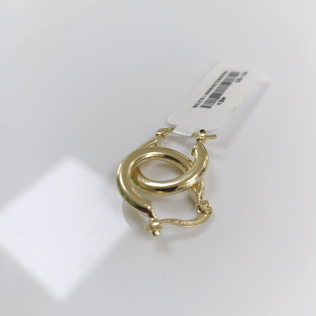 ARETES ARRACADAS 14K 1.5 GR (NUEVO)