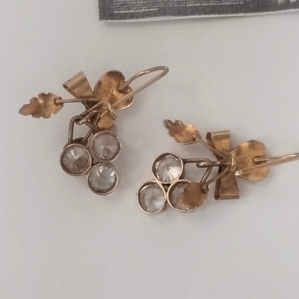 ARETES PAR ORO 8 K 6.3 GRMS (SEMINUEVO)