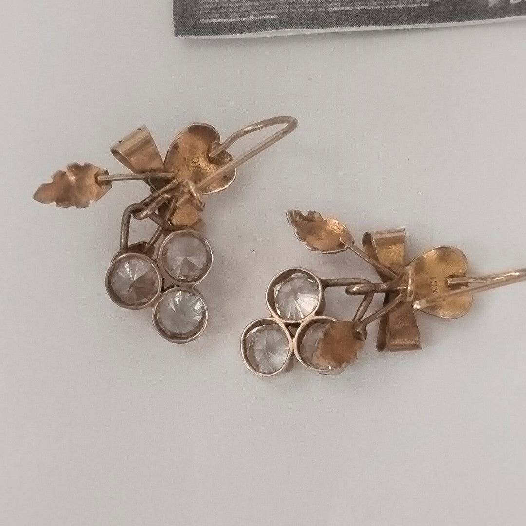 ARETES PAR ORO 8 K 6.3 GRMS (SEMINUEVO)