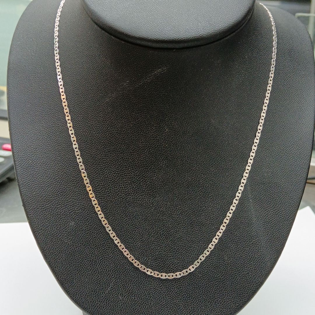 CADENA TEJIDO ESPEJO PLATA .925 60 CM 4.2 GR (NUEVO)