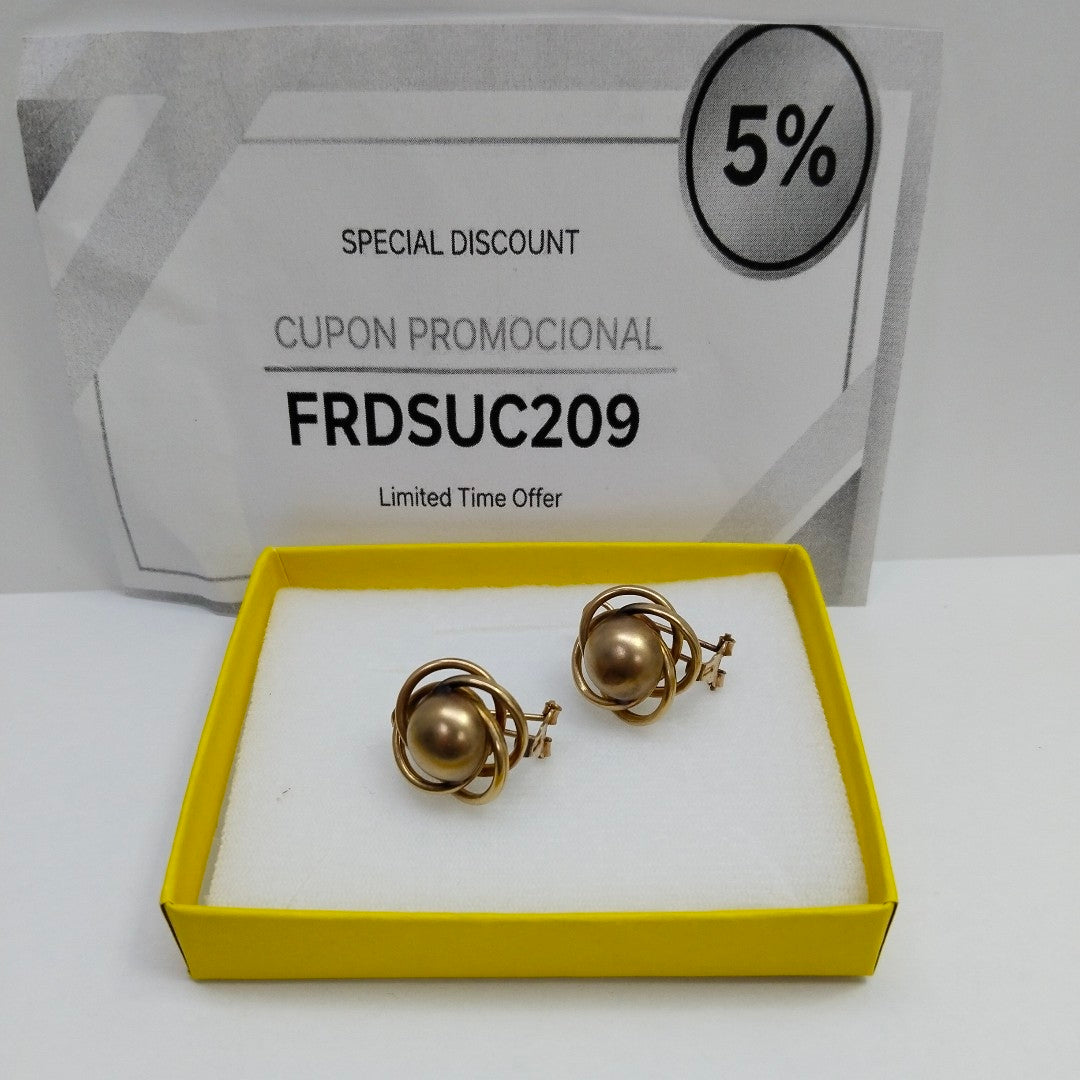 ARETES PAR ORO 10 K 5,30 GRMS (SEMINUEVO)