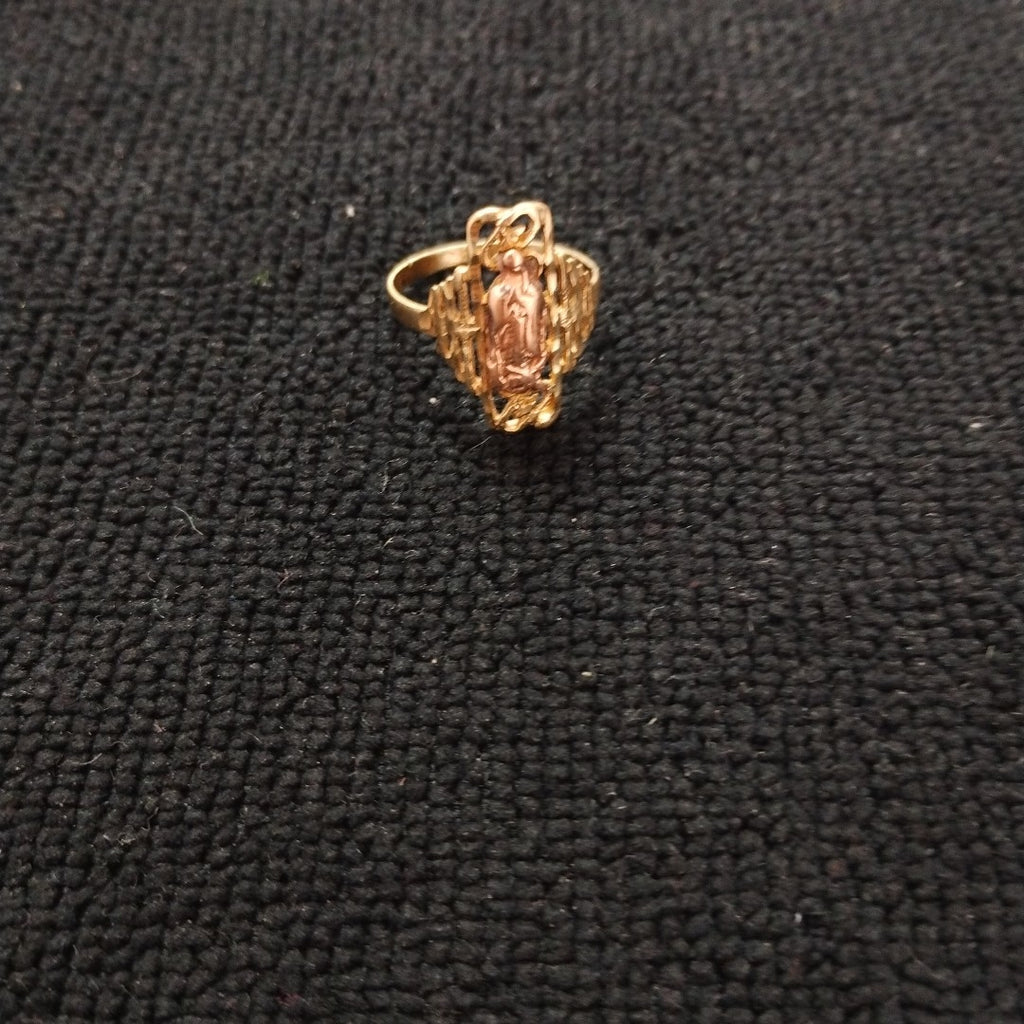 ANILLO ORO COMBINADO 10 K 2,50 GRMS (SEMINUEVO)
