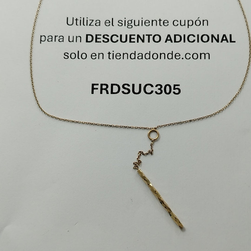 GARGANTILLA ORO 14 K 1,80 GRMS (SEMINUEVO)