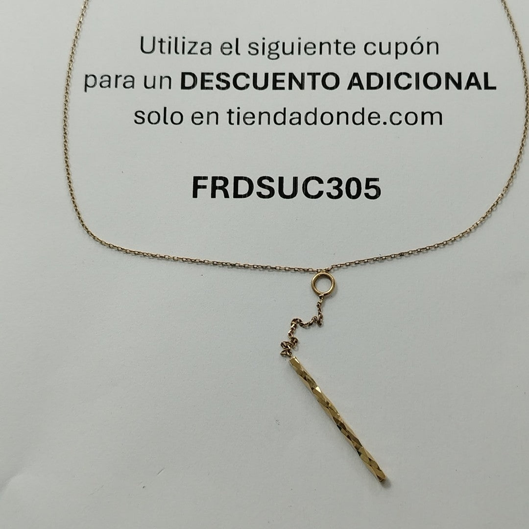 GARGANTILLA ORO 14 K 1,80 GRMS (SEMINUEVO)
