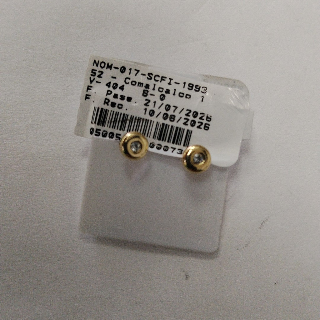 BROQUELES BROQUEL C CIRCONIA 14K 0.27 GR (NUEVO)