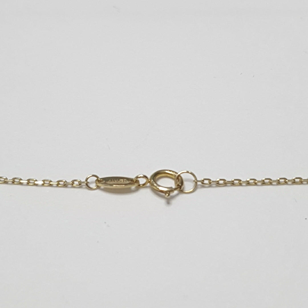 DIJE, GARGANTILLA ORO 14 K 1.9 GRMS (SEMINUEVO)