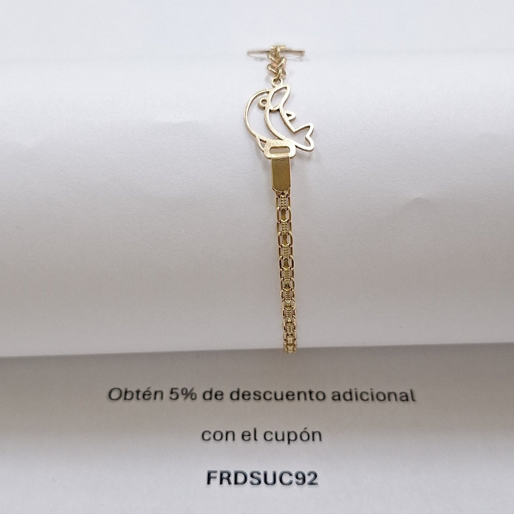PULSERA ORO 14 K 2,90 GRMS (SEMINUEVO)