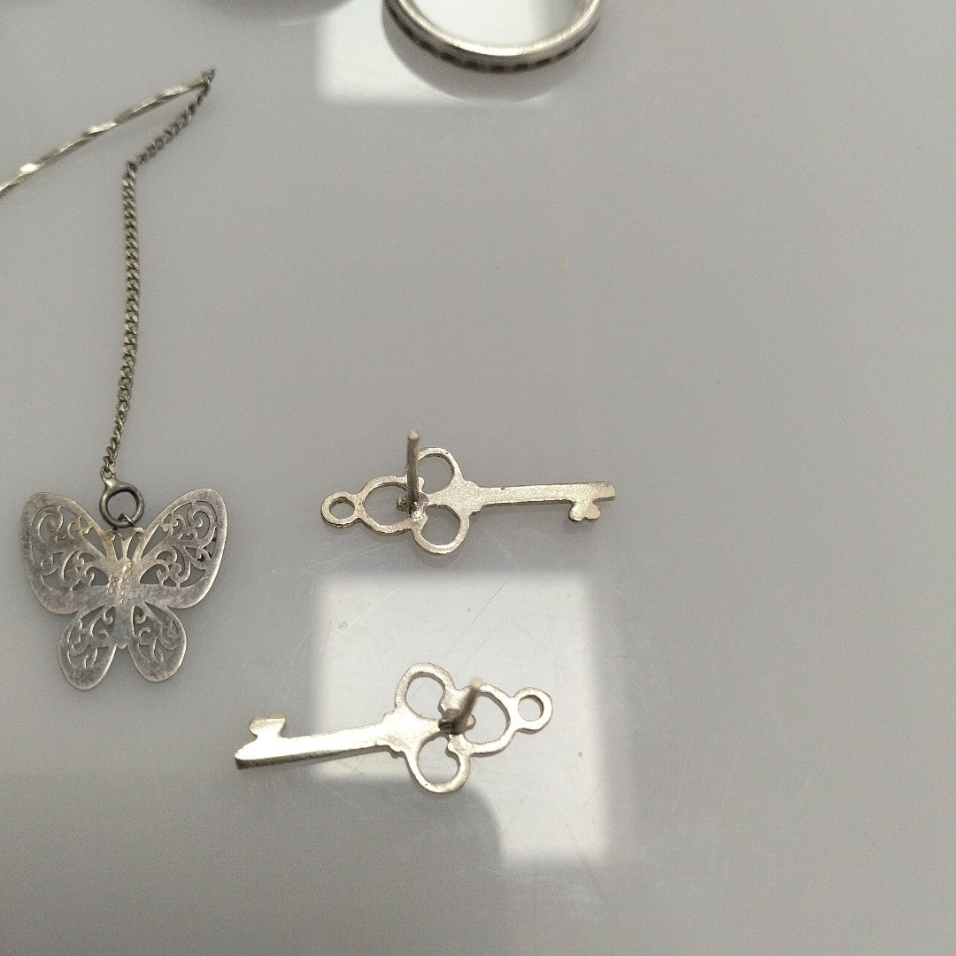 ARETES PAR PLATA 10.4 GRMS (SEMINUEVO)