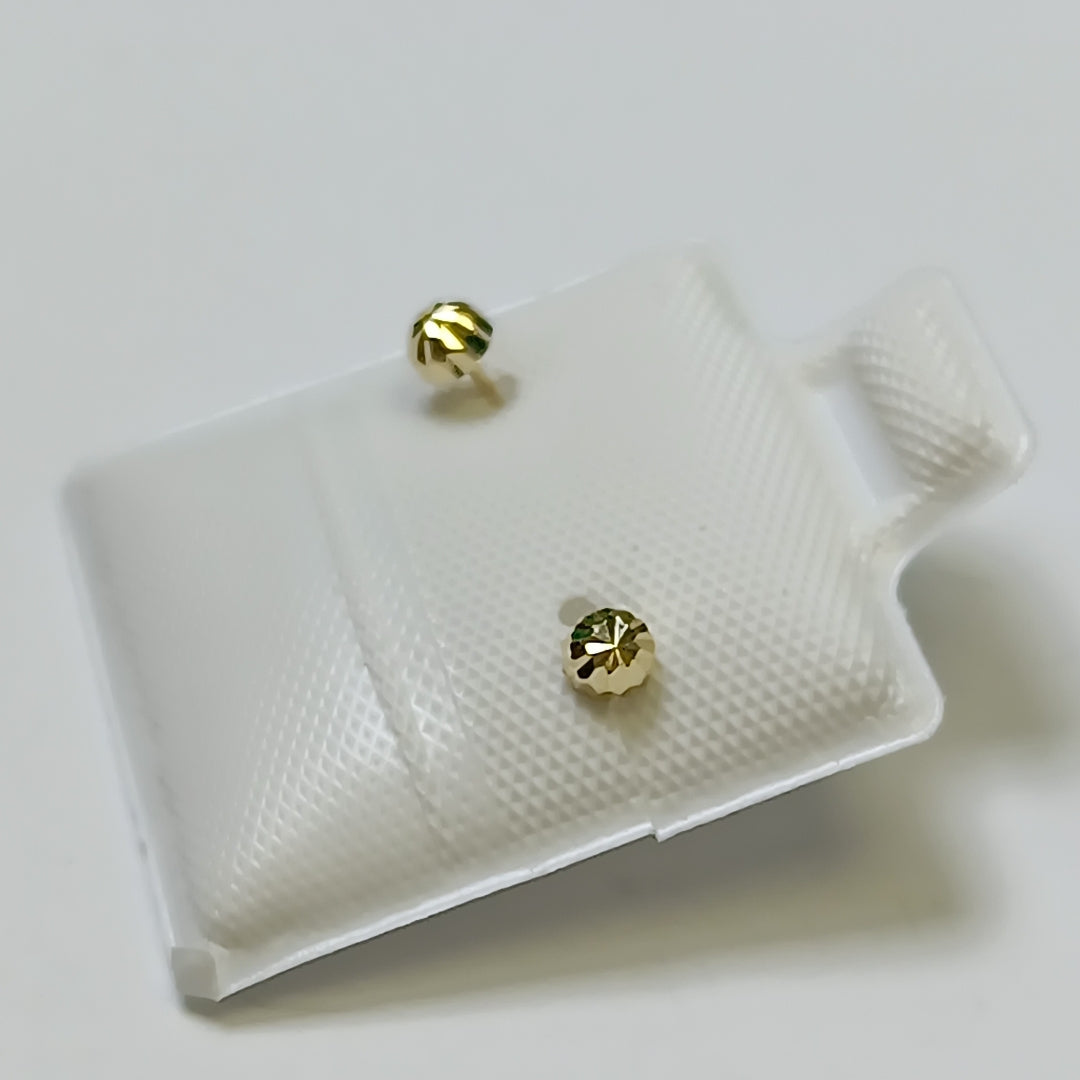 BROQUELES BROQUEL FIG HONGO 14K 0.17 GR (NUEVO)