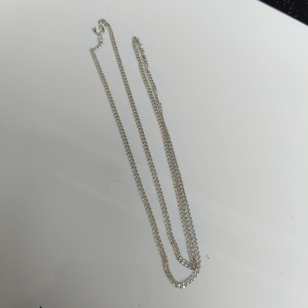 CADENA BARBADA PLATA .925 55 CM 5.53 GR (NUEVO)