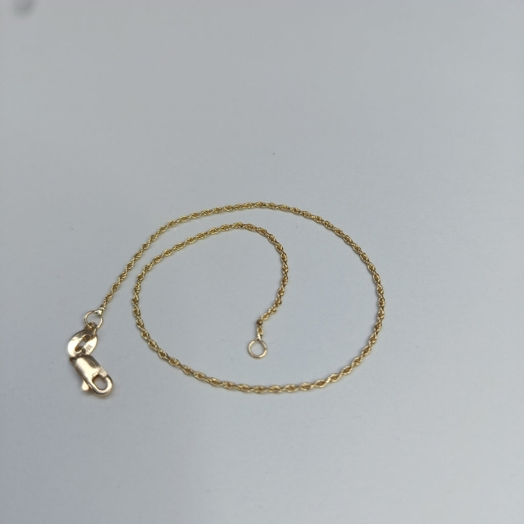 PULSERA TORZAL 14K 21 CM 1.5 GR (NUEVO)