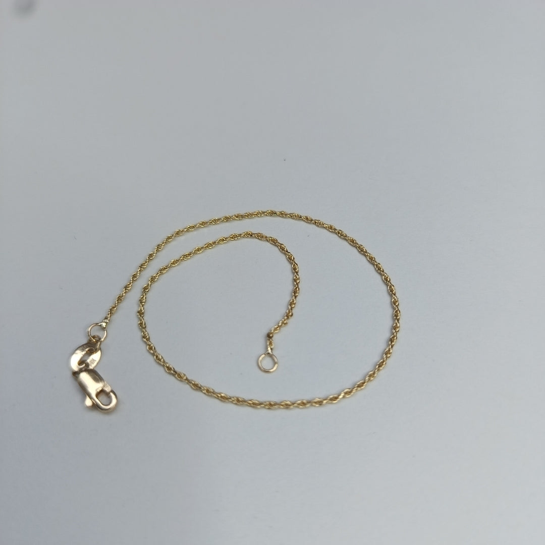 PULSERA TORZAL 14K 21 CM 1.5 GR (NUEVO)