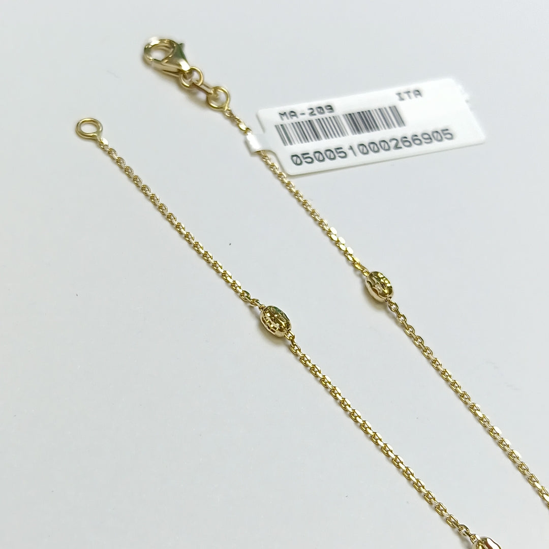 PULSERAS DAMA ORO 14K 1.1 (NUEVO)