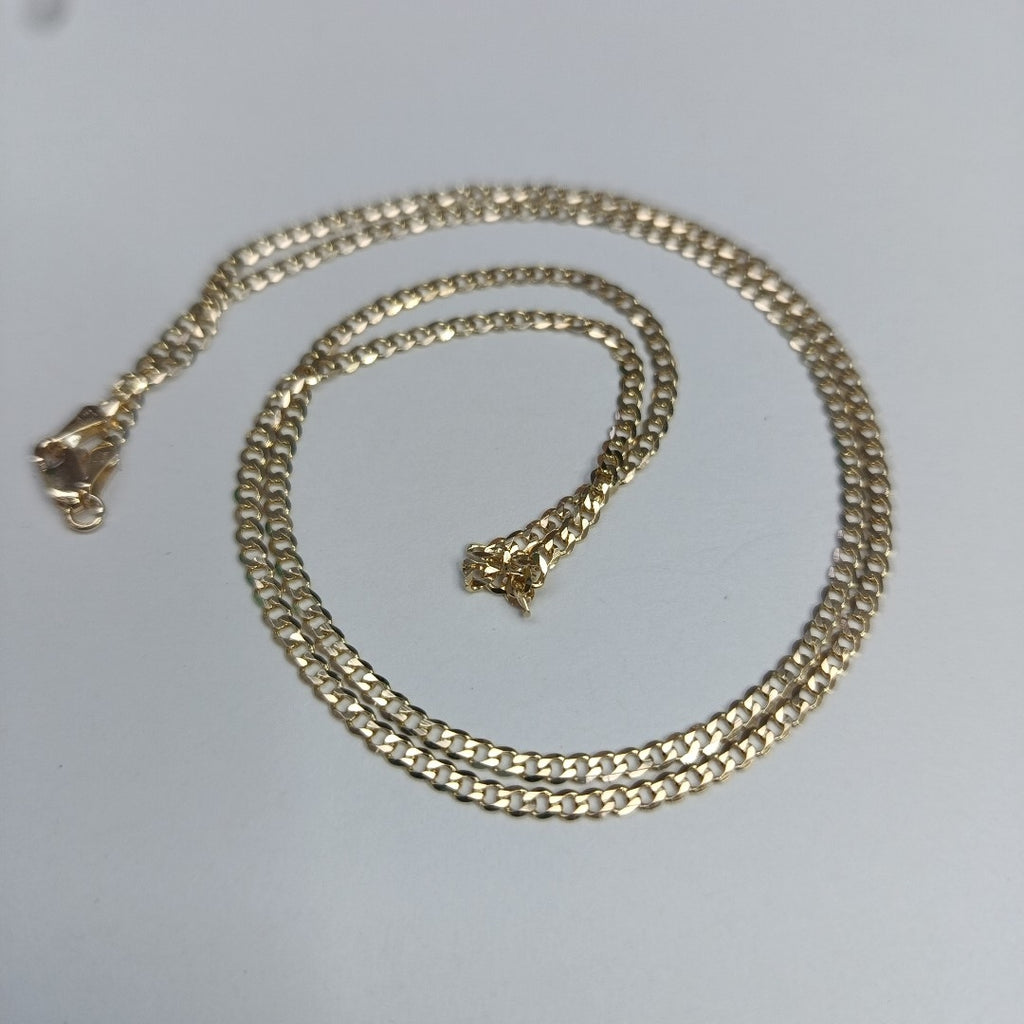 CADENA BARBADA 14K 60 CM 6 GR (NUEVO)