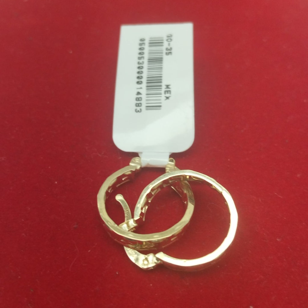 ARETES ARRACADAS FIG GRECAS 14K 1.8 GR (NUEVO)
