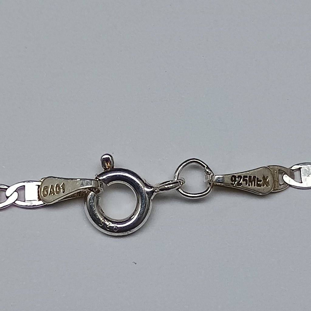 CADENA TEJIDO ESPEJO PLATA .925 60 CM 4.3 GR (NUEVO)