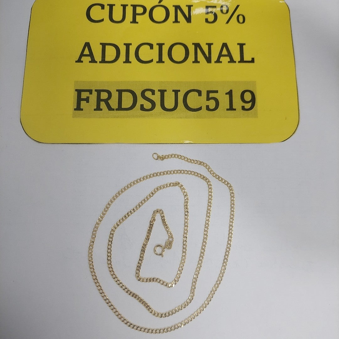 CADENAS BARBADA AMARILLA ORO 14K 2.1 (NUEVO)