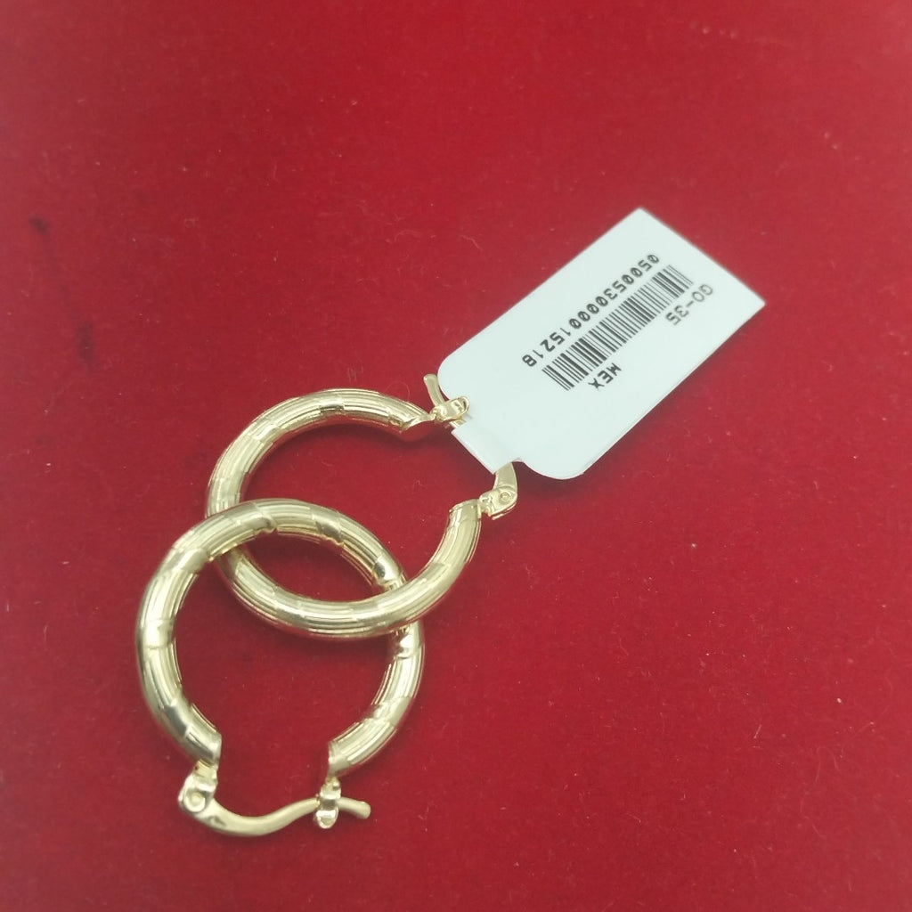 ARETES ARRACADAS 14K 2.8 GR (NUEVO)