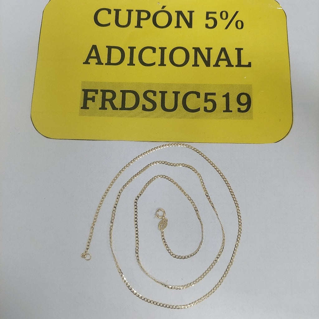 CADENAS BARBADA AMARILLA ORO 14K 2.1 (NUEVO)