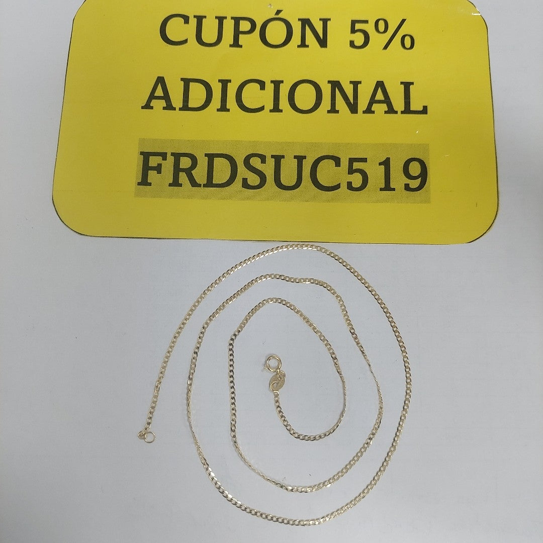 CADENAS BARBADA AMARILLA ORO 14K 2.1 (NUEVO)