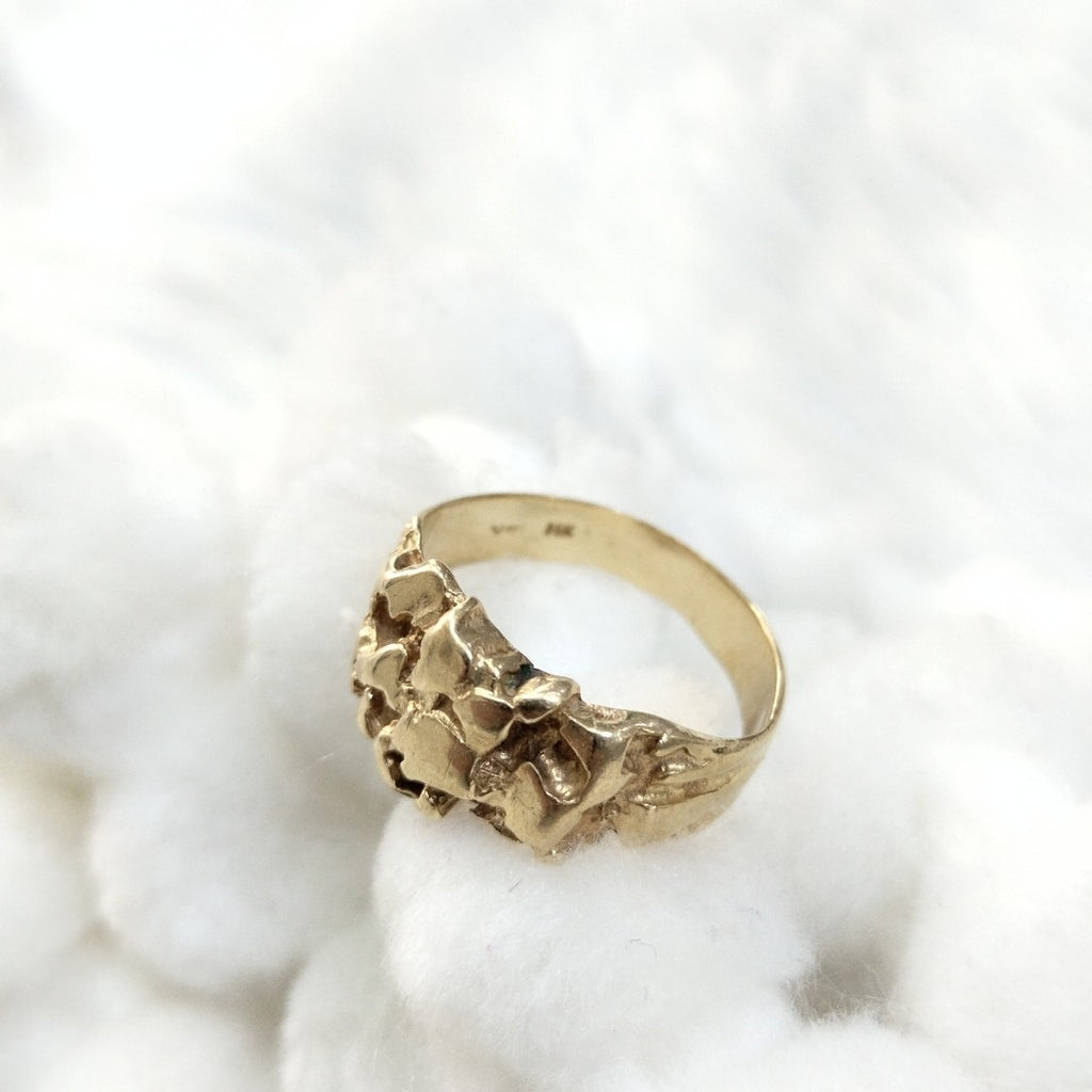 ANILLO ORO 14 K 7.6 GRMS (SEMINUEVO)