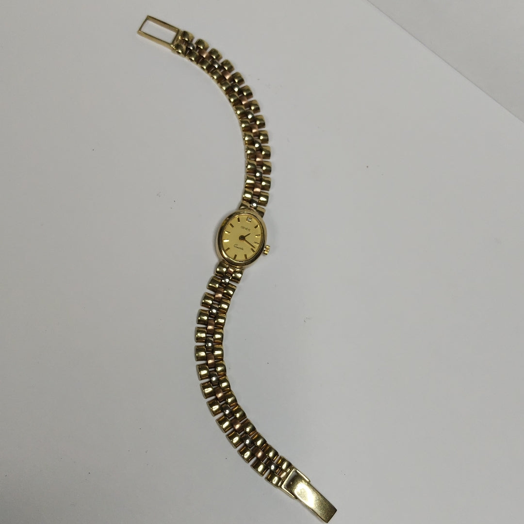 RELOJ CAJA Y PULSO ORO ORO 10 K 19,40 GRMS (SEMINUEVO)