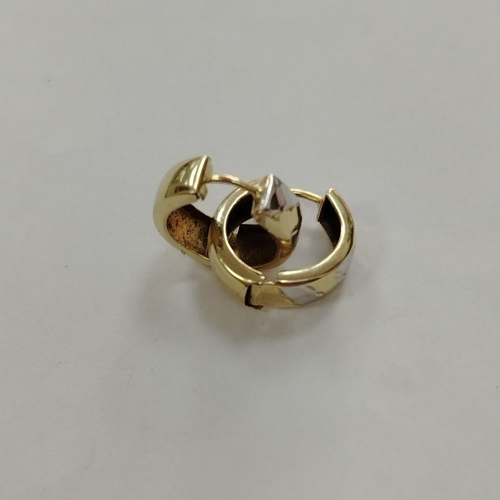 ARRACADAS PAR ORO, RODIADO 14 K 2.1 GRMS (SEMINUEVO)