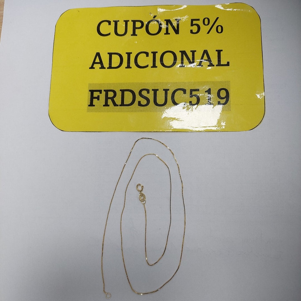 CADENAS ESPECIAL ORO 14K 1.1 (NUEVO)