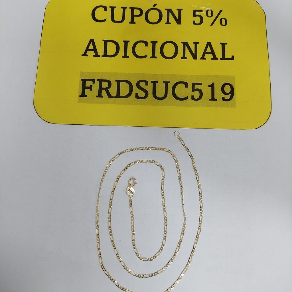 CADENAS CARTIER 3 1 AMARILLA ORO 14K 2.1 (NUEVO)