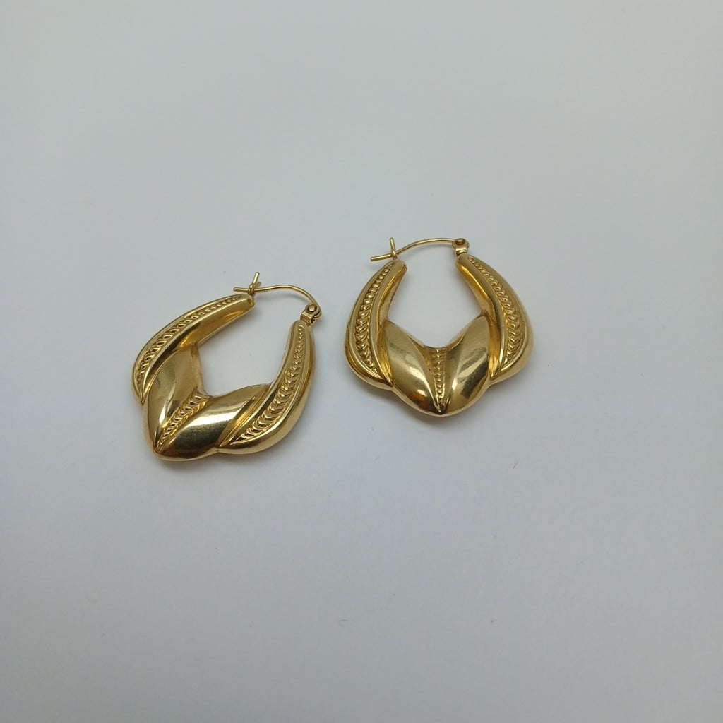 ARETES PAR ORO 14 K 4.1 GRMS (SEMINUEVO)