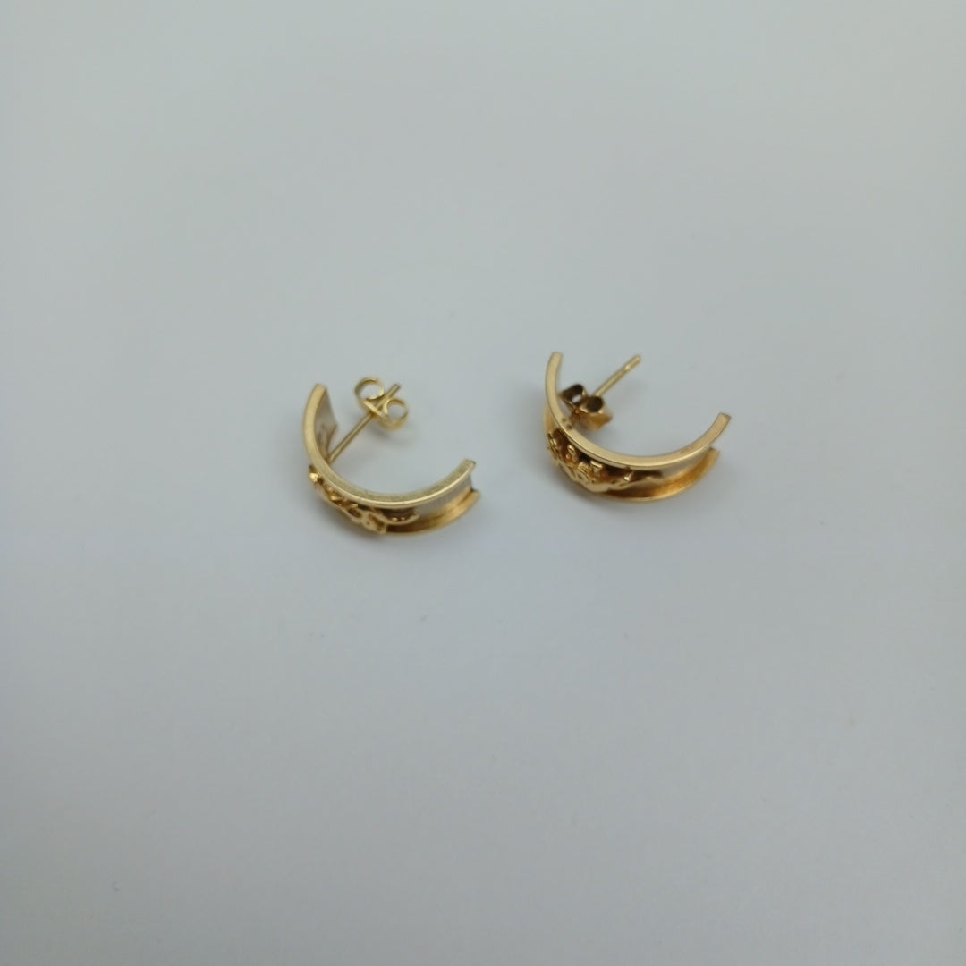 ARETES PAR ORO 14 K 5 GRMS (SEMINUEVO)
