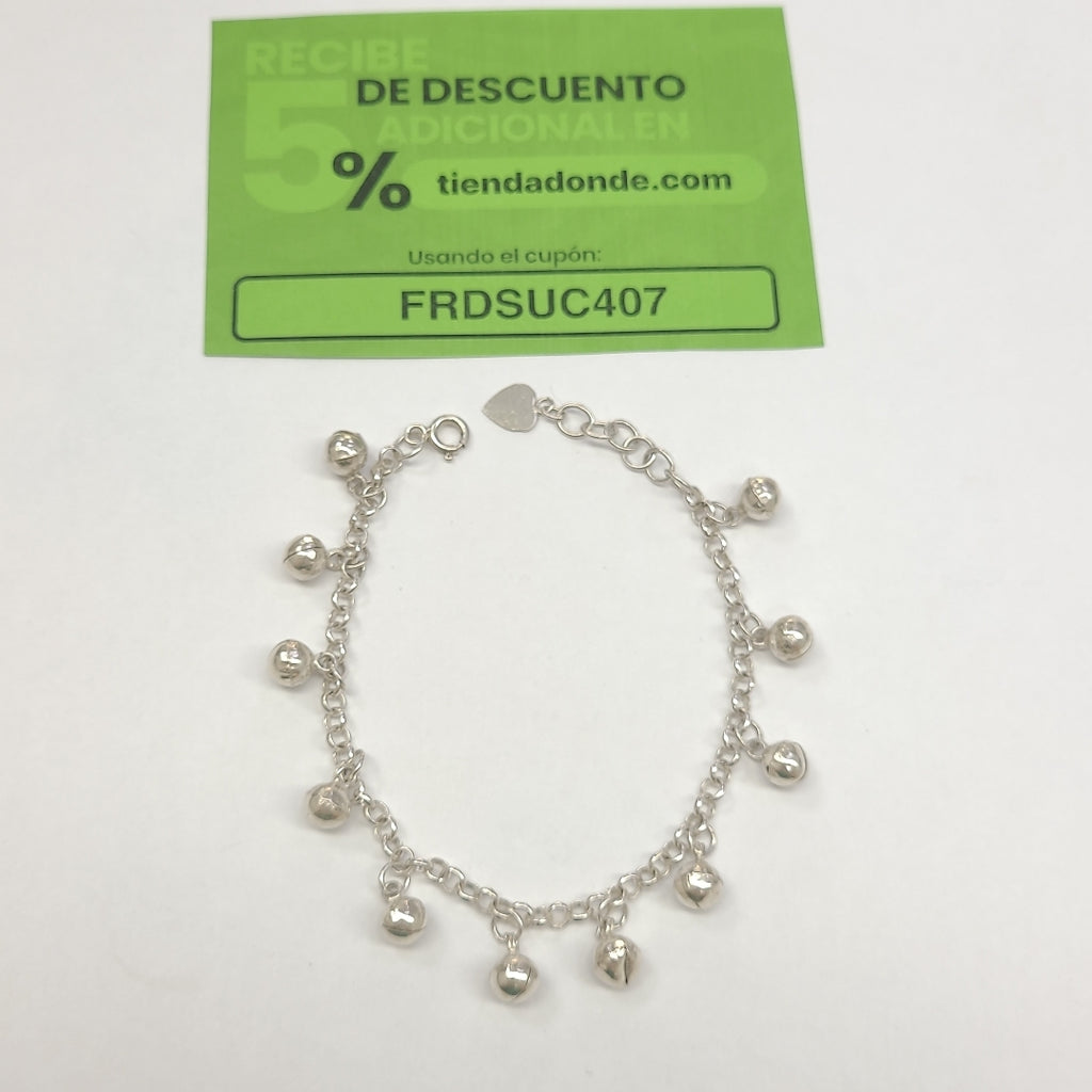 PULSERA PLATA 9.4 GRMS (SEMINUEVO)