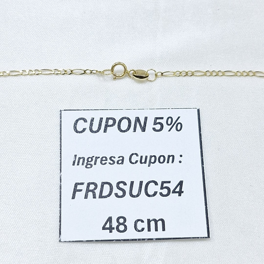 CADENA ORO 14 K 2,00 GRMS (SEMINUEVO)