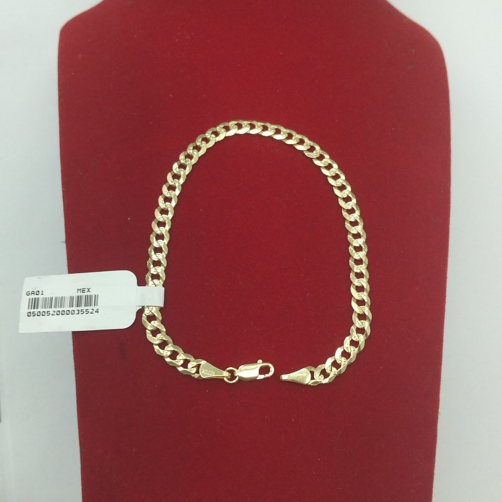 PULSERA BARBADA 14K 21 CM 7.5 GR (NUEVO)